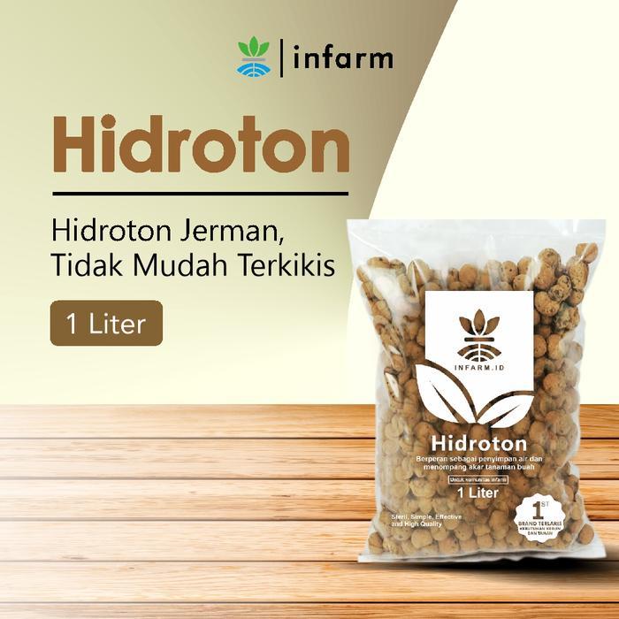 INFARM - Hydroton Media Tanam Hidroponik Free Label Tanam Media Tanam Hidroponik Premium Hidroton