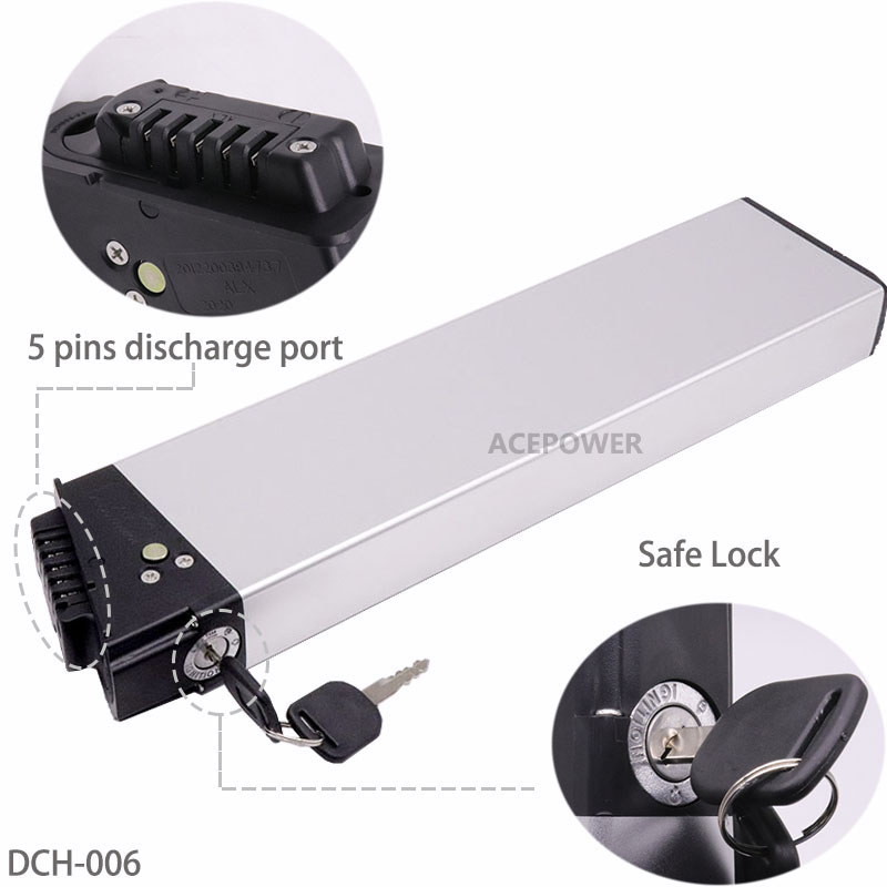 36V Ebike Battery For ADO A20 A20F MATE City BIKE Fiido M1 Folding Electric Bike 36V 10.4Ah 12.5Ah