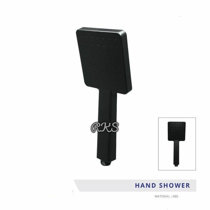 Bestt Hand Shower/Kepala Shower/Shower Set/Mandi/Black/Hitam/Black Gold
