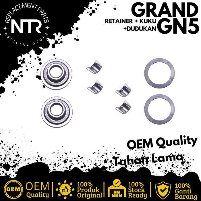 Retainer Assy Kuku Klep Dudukan Klep Topi Grand Prima Star Supra X Ntr Parts Official