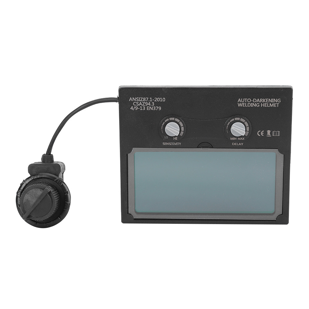 Welder Visor Lens Dimming Helmet Lens PP Material More Visible Angle Standard for Welder Electrician