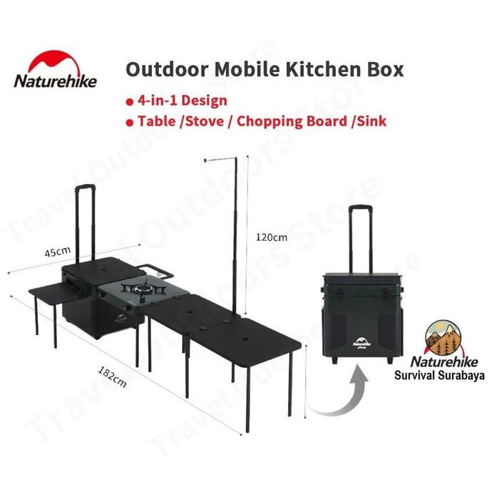 KITCHEN BOX / MULTIFUNGSI / ALAT MEMASAK NATUREHIKE CNH22CJ013