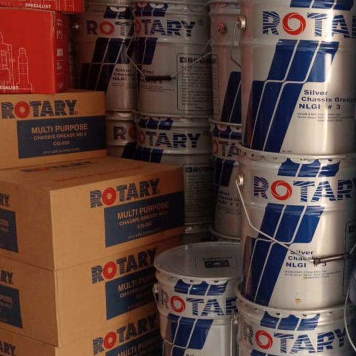 Minyak Gemuk Rotary Silver untuk Pelumas Komponen