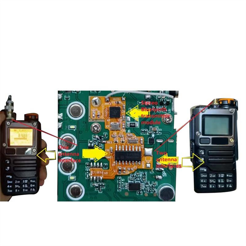 SI4732 Bluetooth Modified Module +2M Chip SI4732 Radio And Bluetooth Hifi Stereo Transmitter Module