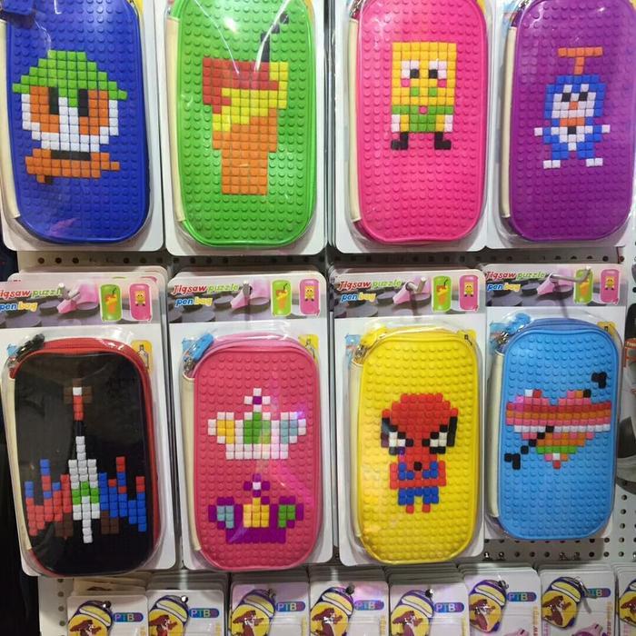 Tempat pensil lego / kotak pensil lego diy