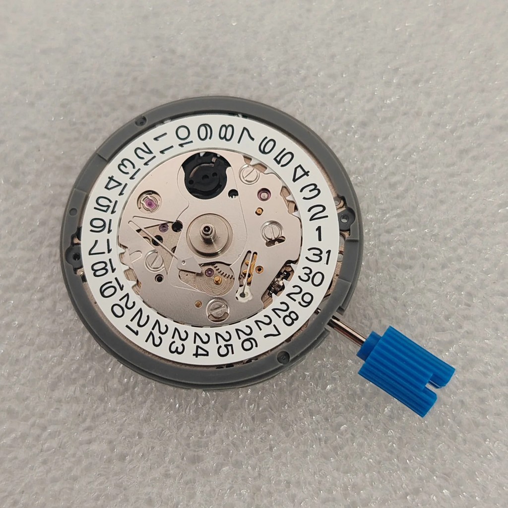 NH35 Watch Movement Japan Automatic Mechanical Movement 3 O'clock Position White Calendar NH35A