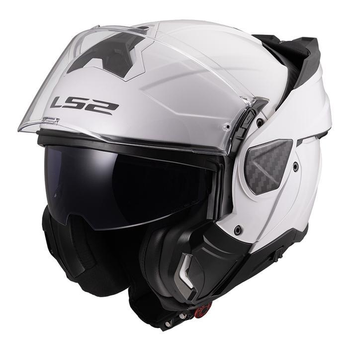 Helm Ls2 Terbaru Ff901 Advant X Solid White Modular