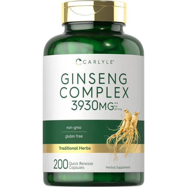 Terlaris  Carlyle Ginseng Extract Complex 3930mg Korean Ginseng Extract, Red Chinese Ginseng,
