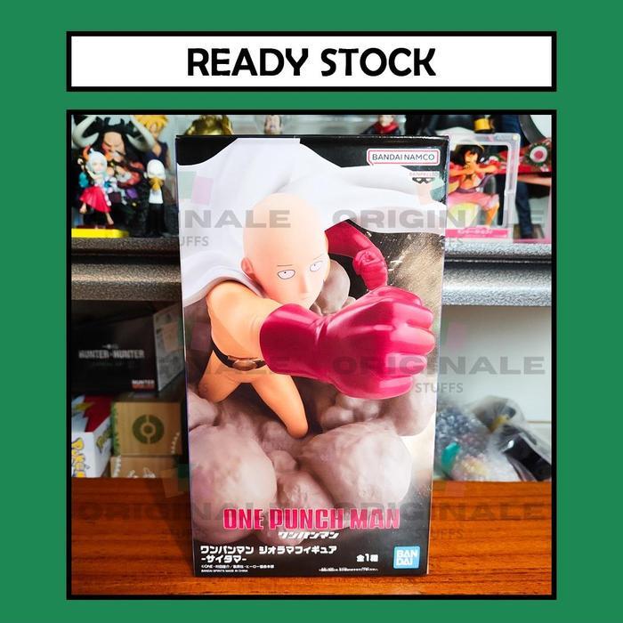 HOT SALE BANPRESTO ONE PUNCH MAN DIORAMA FIGURE SAITAMA FIGURE JAPVER ORIGINAL TERMURAH