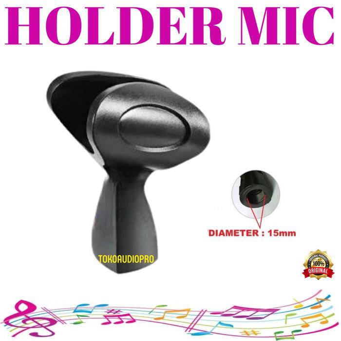 Holder Microphone Jepitan Mikrofon