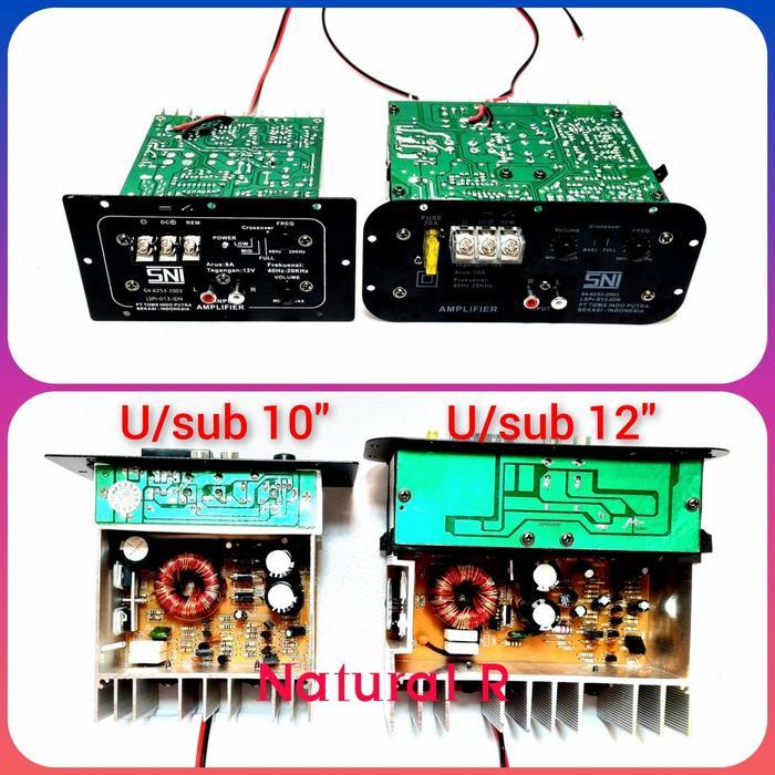 Power Amplifier Untuk Basstube / Mesin Basstube 10" Dan 12"
