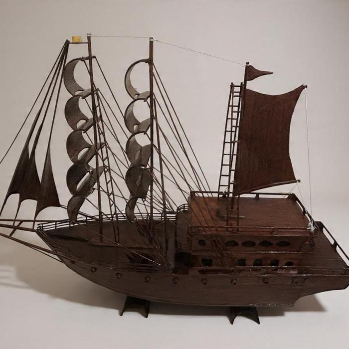 TERMURAH * MINIATUR KAPAL KAYU PHINISI PROMO