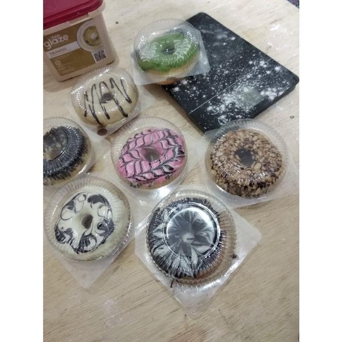 NEWW Mika Donat Satuan isi 50pcs / Mika Donut / Kemasan Donat Plastik