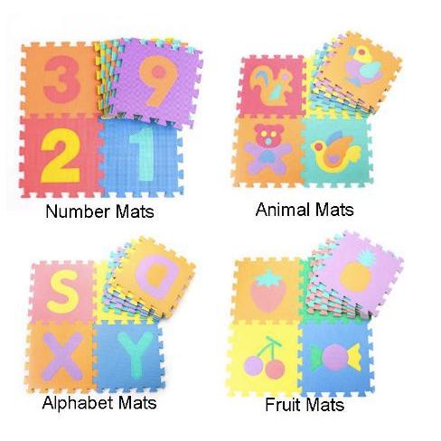 Makassar Evamat Original Puzzle Huruf / Buah / Angka / Hewan Alas Mat Tbk