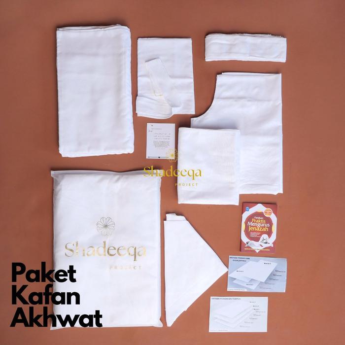 Kain Kafan perempuan akhwat | Kain kafan nstan Shadeeqa Project