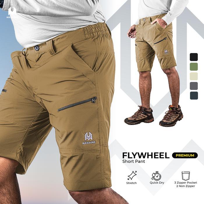 Eiger - Celana Pendek Hiking Gunung Pria Wanita Flywheel Premium Ori