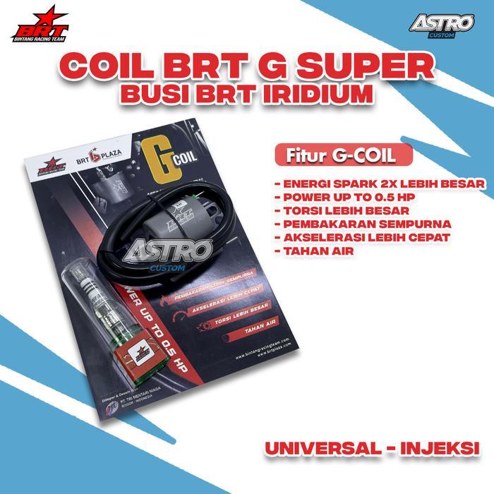 Koil BRT G-Super Beat Scoopy Fi Vario 125 150 160 PCX ADV Nmax Aerox Lexi Mio M3 Injeksi Racing