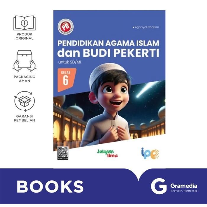 ` Gramedia Buku Pelajaran PR Pendidikan Agama Islam dan Budi Pekerti untuk SD/MI Kelas 6 (Aghniyal