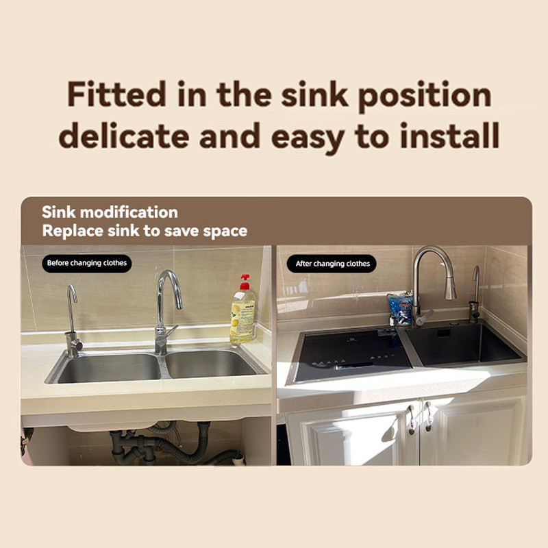 Dishwasher,6 Sets Tableware,Large Capacity Dishwasher,220V Household,Built-in Dishwasher,Washing