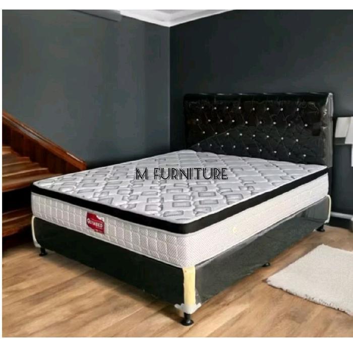 Fullset Kasur Springbed Deluxe Plust Pocket Bigland Olymbed 160x200 cm , Matras Springbed Deluxe Big