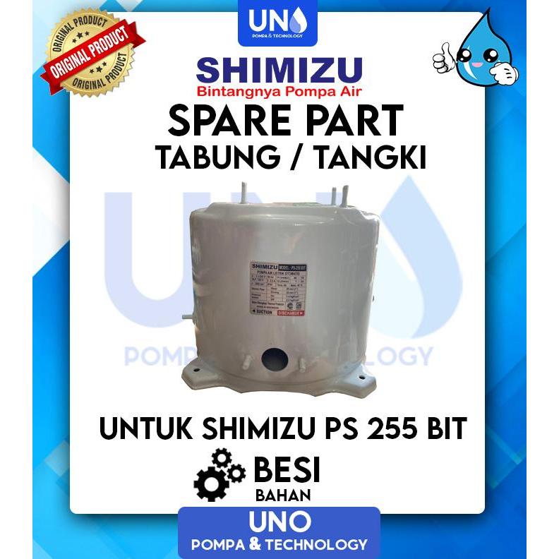 Tabung / Tangki Pompa Air Shimizu ASLI PS 255 BIT