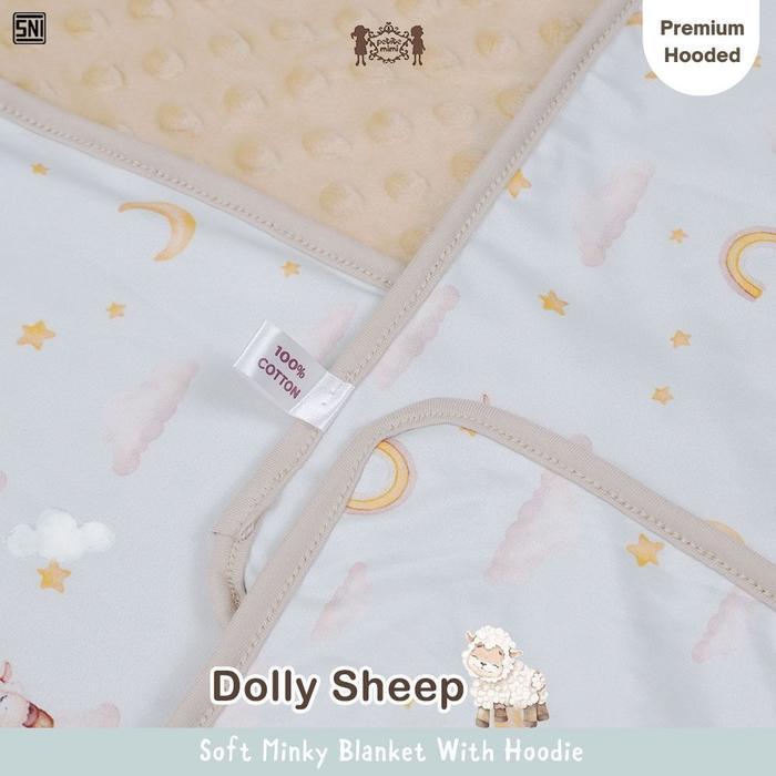 Bisa Grab Petite Mimi Selimut Hoodie / Blanket With Hoodie Premium / Soft Minky Blanket Hoodie Bayi