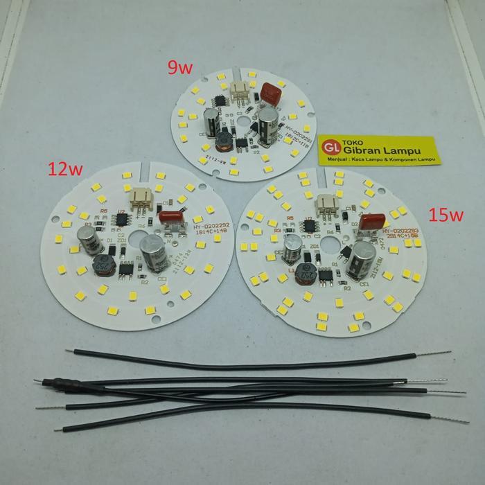 PCB LED AC Emergency - Kit DOB Tanpa Driver - Spare Part LED Magic