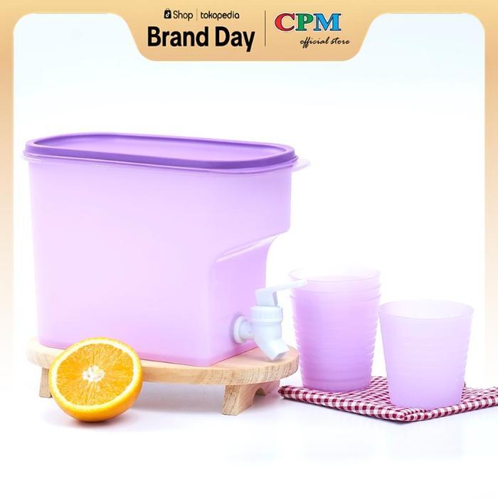 CPM IZUMI WATER DISPENSER FREE 4 GELAS KITCHENWARE SET