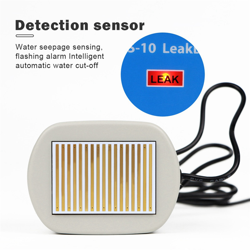 BTLIFE-Leakage Detector Water Purifier HM Leakage Alarm With Protection Valve Water Pipe Leakage