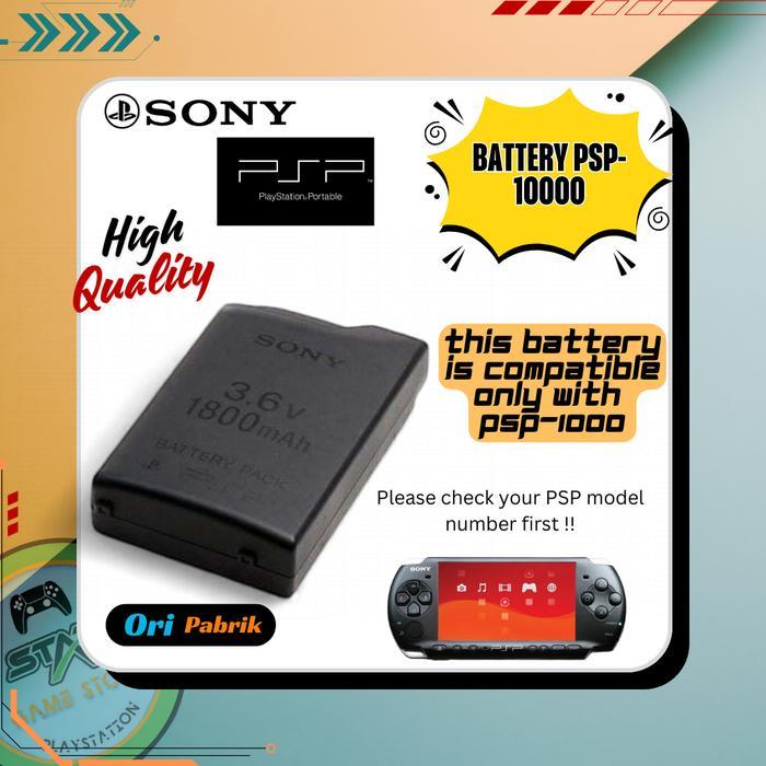 Baterai Psp Sony Fat Seri 1000-1006
