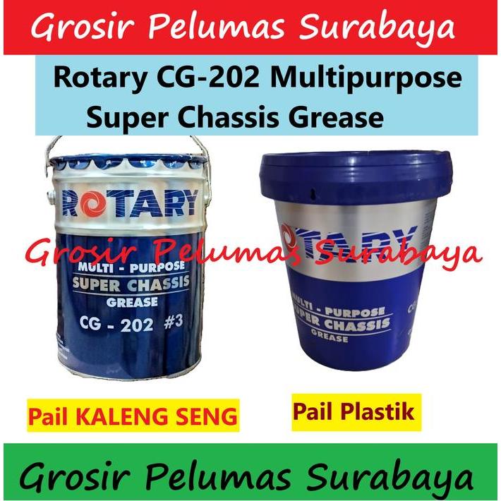 Gemuk Multifungsi Rotary CG-202 15 Kg untuk Alat Berat dan Kapal