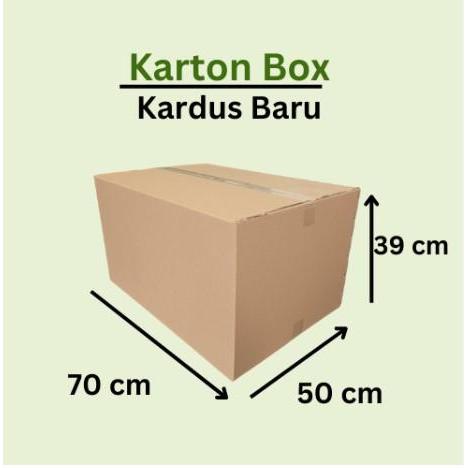 Kardus Packing 70X50X39 / Dus Polos Serbaguna Dus Box Gardus Packing Siap Pakai Dus Polos Terlaris