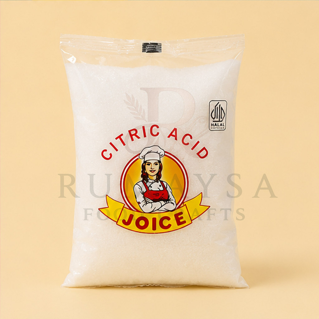 Joice Citrun 250gr Citric Acid Food Grade Untuk Jelly Minuman Dan Baking