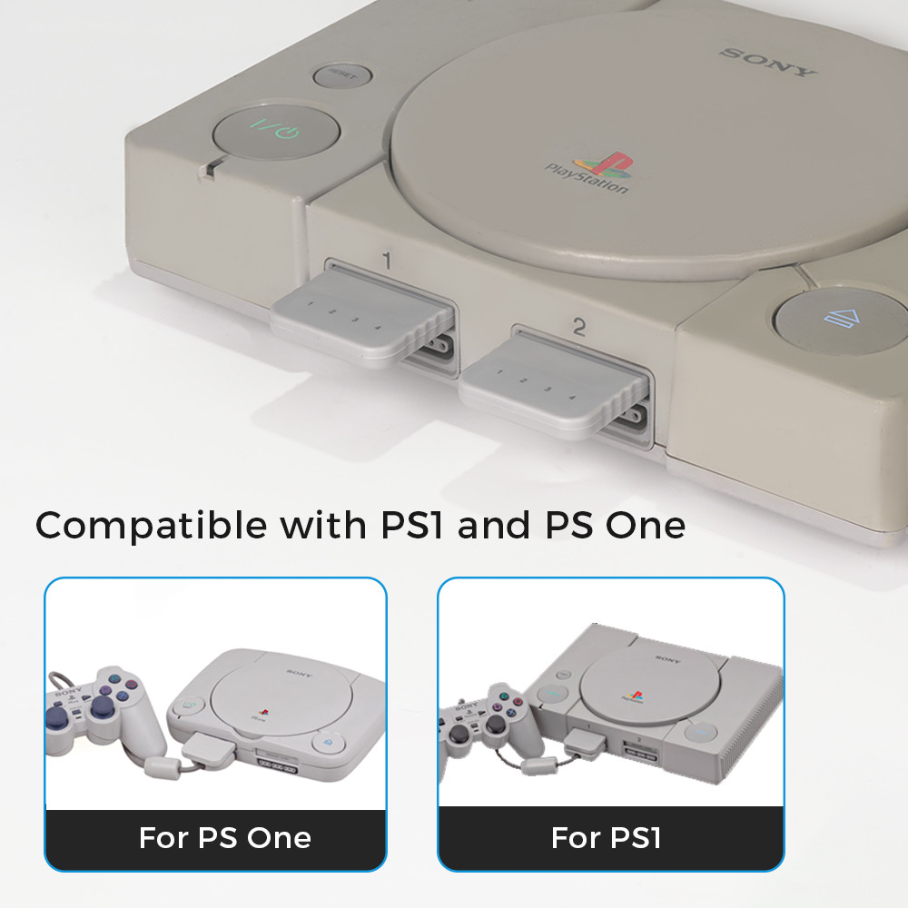 BlueRetro 1PC/2PC 4M Memory Card For PS1 Save Game Card For PlayStation1 PS One Game Consoles Data