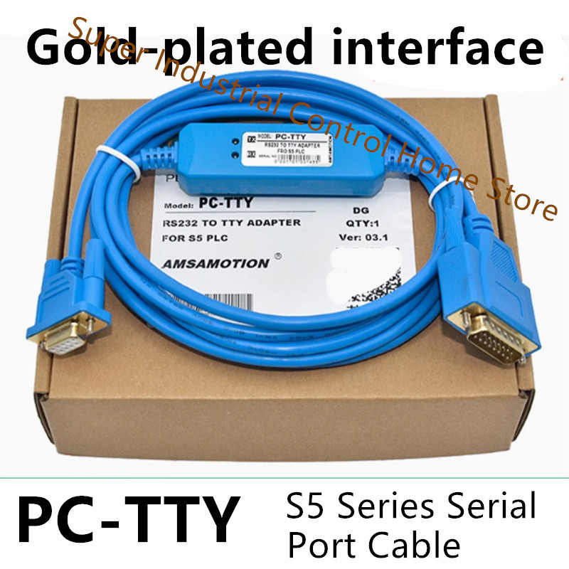 Practical PC-TTY PLC Programming Cable Communication Data Download Line is Suitable for Siemens S5