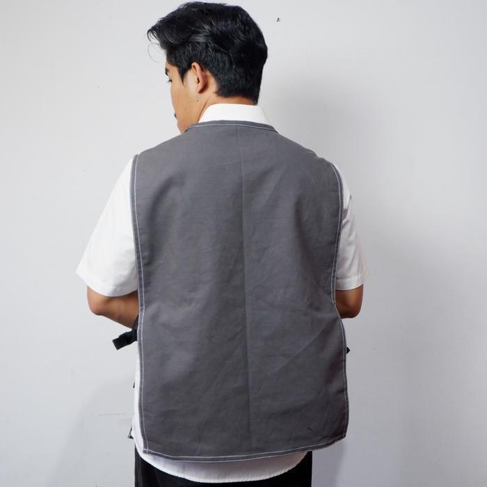 RISUM Flap Apron / Apron Flap Barista / Apron Barista Navy Blue / Apron Barista Abu