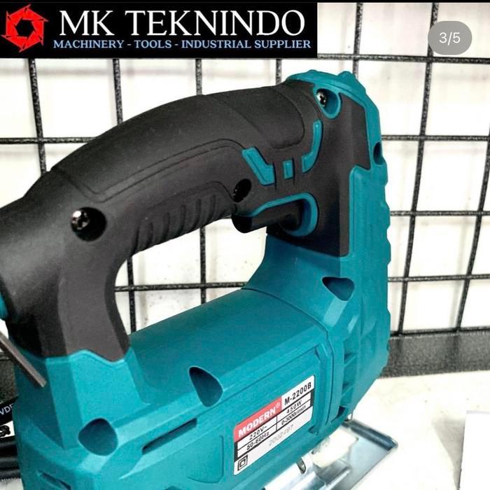 tokobryani Modern 2200 B Mesin Gergaji Triplek Kayu Jigsaw Variable Speed 2200B