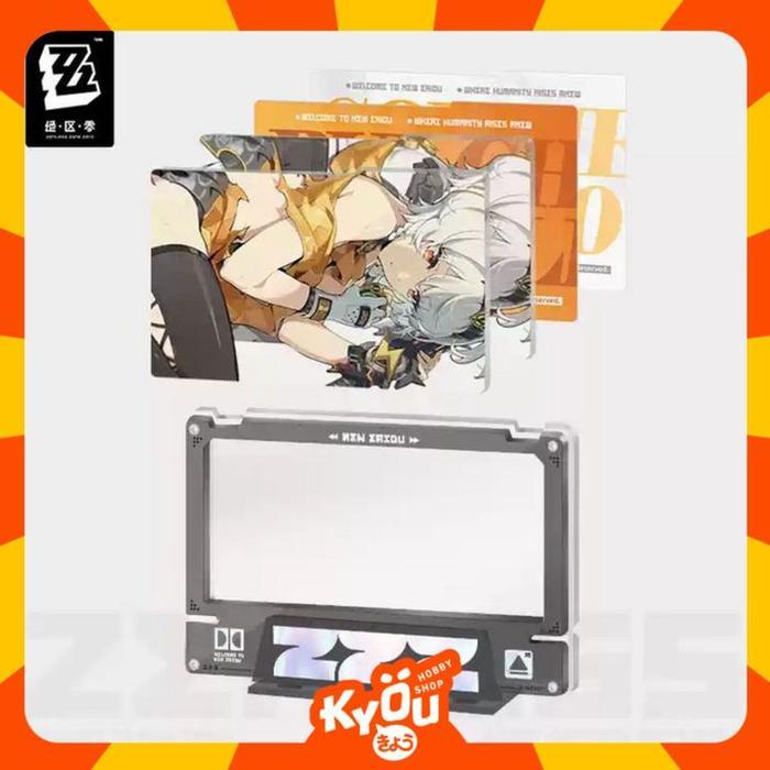 New Arrival [With Frame] Anby Pulchra Soldier 11 Trigger Soldier 0 Defense Force Series Acrylic Card