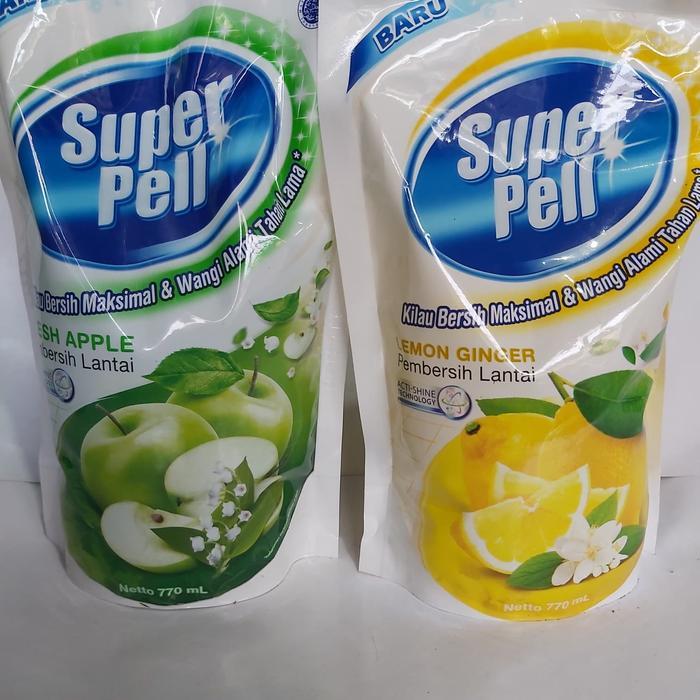 TERMURAH SUPER PELL PEMBERSIH LANTAI 800ML PROMO