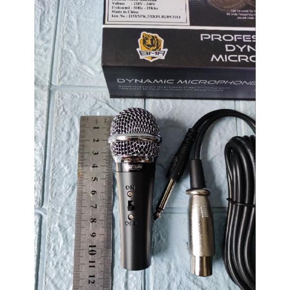 Mic Gendang Microphone Kabel Bma Sr-117 Original