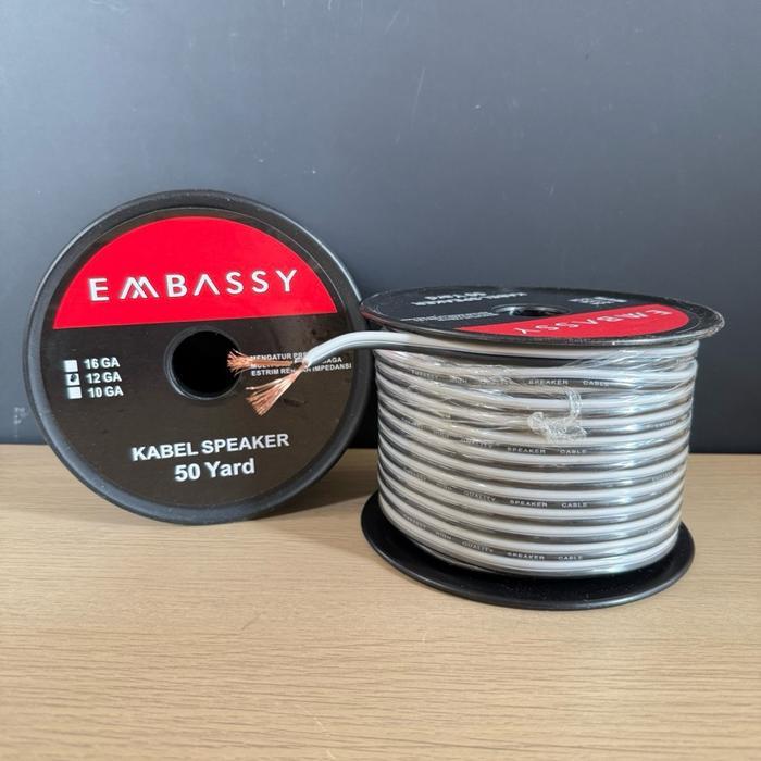 Kabel Speaker Audio Mobil Harga Satu Roll Embassy Kabel Speaker Embassy 1 Roll