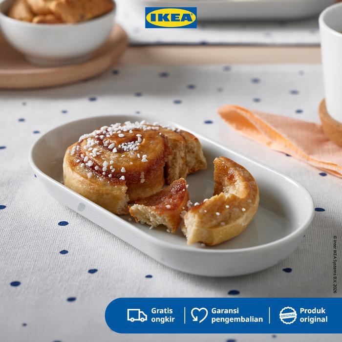 Sale- Ikea 365+ Piring Saji Aesthetic Putih 20X11Cm