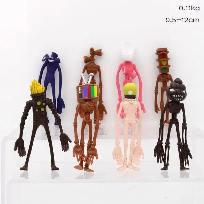 HOT SALE MAINAN ANAK ACTION FIGURE SCP SIREN HEAD, SIRENHEAD, CARTOON CAT, HUGGY WUGGY TERMURAH