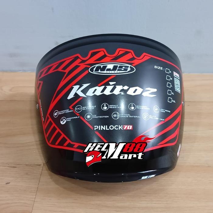 Visor Njs Kairoz Kaca Helm Njs Kairoz Visor Kairoz Kaca Njs Original