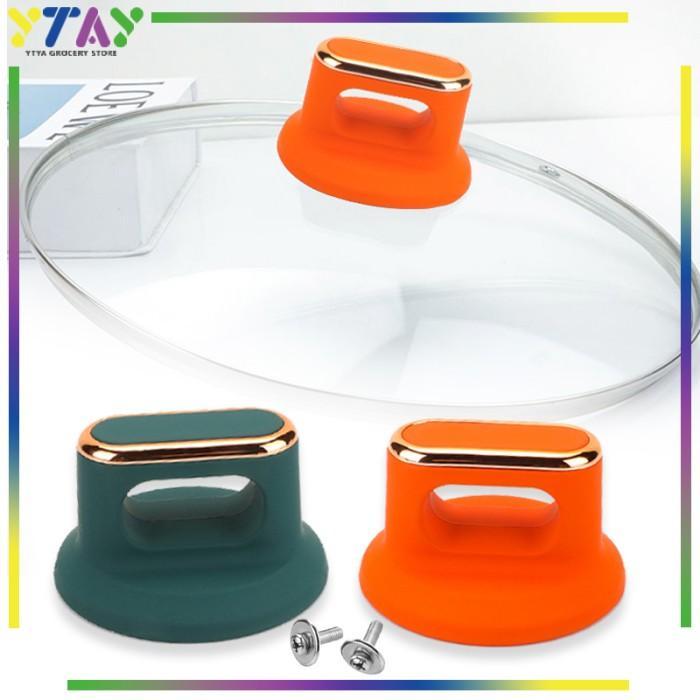 Pegangan Tutup Panci Kaca /Anti Panas Tutupan Panci Stainless/Gagang