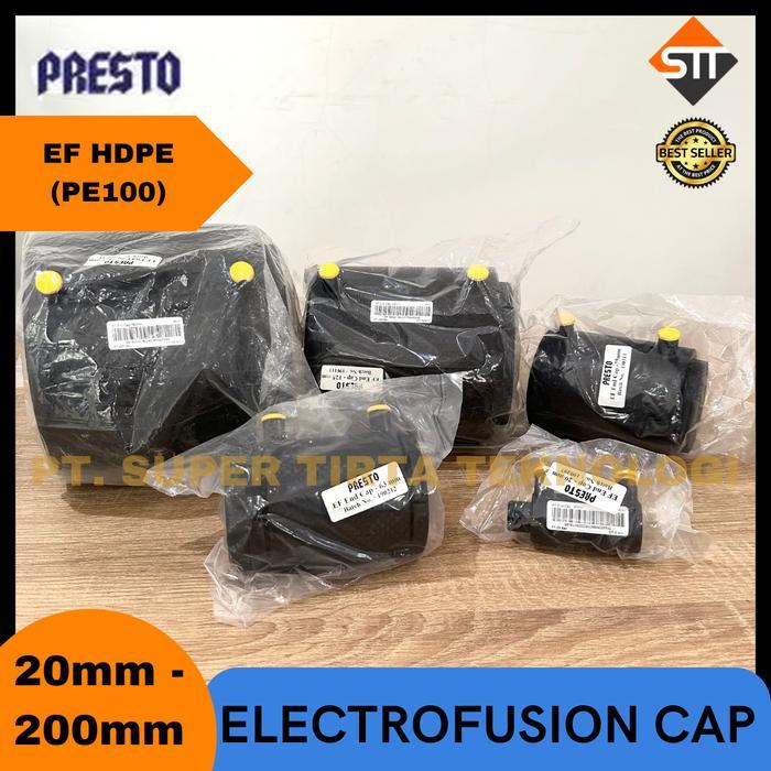 Electrofusion Cap Hdpe (Pe100) Sdr11 Pn16 Brand Presto