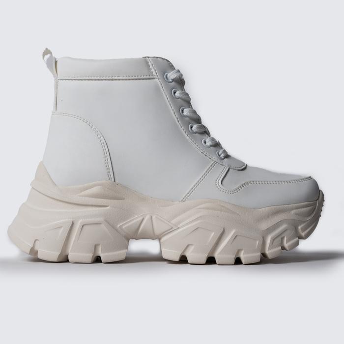 SNEAKERS WANITA JOHNSON SEPATU SNEAKERS WANITA JOHNSON - ERIS WHITE Casual Shoes - 36