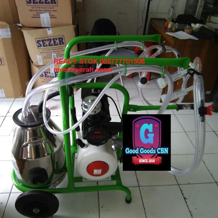Mesin Perah Susu Portable untuk Kambing Kapasitas Vakum 200 lt/menit