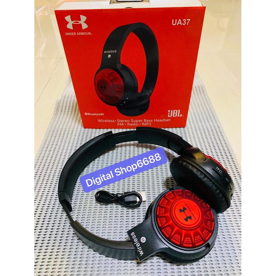 Headset Bluetooth Wireless Handphone Earphone Handsfre Jbl Ua37 Berkualitas