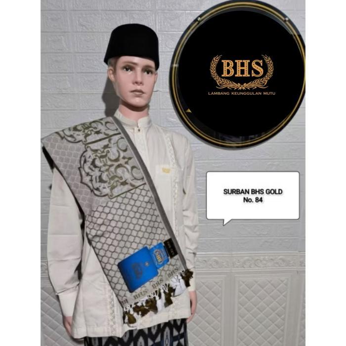 SURBAN BHS JAGUAR SUBAIYAH CLASSIC SILVER GOLD BHS STORE - 06